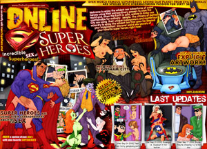 online super heroes
